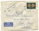 Congo Kolwezi Oblit. Keach 10(F) Sur C.O.B. 328 Sur Lettre ( Vol Commémoratif Thiefry Du 04/03/1935 ) - Lettres & Documents