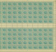 Tunisie 1951- Colonie Française- Timbres Neufs. Yvert Nr.: 337 A. Feuille De 100 +Interpanneaux+Coin Daté (EB) AR-02340 - Nuovi