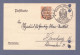 Weimar DIENST Postkarte- MARINESACHE - Reichs-Marine Admiralität - Mi 20 - Berlin SW 7.9.20 --> Hamburg (CG13110-234) - Service
