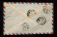 ROC China Stamp Registered Airmail Cover  1947.6.22 Tientsin -1947.7.7 Milano Italy - 1912-1949 Republic