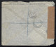 Registered Express Cover Tel Aviv Palestine 1947 AirMail British Mandate Cencor - Palestine