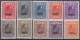 Yugoslavia Kingdom 1928 XXXX Overprint Mi#212-221 Mint Hinged - Unused Stamps
