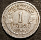 FRANCE - 1 FRANC 1945 B - Morlon - Gad 473 - KM 885a.2 - 1 Franc