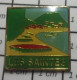 2120 Pin's Pins : BEAU ET RARE / BATEAUX / BARQUES DE PECHEURS LES SAINTES ANTILLES - Schiffahrt