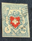 Suisse 1851    Y Et T 20 O   R I  Signé    M12 - 1843-1852 Timbres Cantonaux Et  Fédéraux