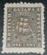 British Guiana 1 Cent 1860 Black MH - Guyane Britannique (...-1966)
