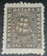 British Guiana 1 Cent 1860 Black MH - Guyana Britannica (...-1966)