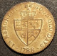 GRANDE-BRETAGNE - JETON Spade Half Guinea Gaming Token 1788 - George III In Memory Of The Good Old Days - Other & Unclassified
