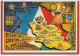 Delcampe - Collection De 661 Cartes Contour Géographique De Département - Collections & Lots