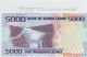 BILLETE SIERRA LEONA 5.000 LEONES 2010 P-32a SIN CIRCULAR - Other - Africa