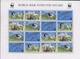 WWF  TRISTAN Da CUNHA, ERROR, Sheetlet With 4 Sets MNH - Albatros & Stormvogels