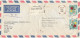 Iraq Registered Air Mail Cover Sent To Denmark Baghdad 1970 Topic Stamps - Irak