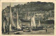 06 - Nice - Le Port - Animée - Bateaux - Oblitération Ronde De 1935 - Flamme Postale - Correspondance - CPA - Voir Scans - Navigazione – Porto