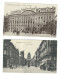 2 POSTCARDS BRUSSELS    GRAND PLACE  /RUE DE LA REGENCE - Corsi