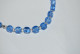 C213 Bijou - Collier De Perles Bleues Des Mers - Kettingen