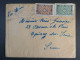 DM4 TUNISIE    BELLE LETTRE  1951 TUNIS A EPINAY  + AFF.   INTERESSANT+ + - Cartas & Documentos