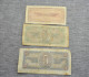 Delcampe - Soviet USSR Empire Paper Rubles 1,2,5, 1938 Rubles In A Lot Of 3 Pieces - Russia