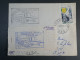 DM4 AEF    BELLE LETTRE  1ER ESSAI RRR 1954  BRAZZA A AVON   +N°229+ AFF.   INTERESSANT+ + - Storia Postale