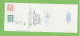 LETTRE DE CHANGE AVEC TIMBRES FISCAUX. - Revenue Stamps