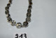 C213 Bijou - Collier De Perles à Facettes - Necklaces/Chains