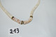 C213 Bijou - Magnifique Collier - Elégant - Couleur Blanche - Necklaces/Chains