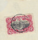 Timbre Type Mols-Congo Belge Unilingue-1909 10c Carmin-N°51-Cachet "Boma-1910"-Malela-Transbordement De Passagers-Barque - Lettres & Documents