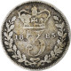 Grande-Bretagne, Victoria, 3 Pence, 1885, Londres, Argent, TB, KM:777 - F. 3 Pence