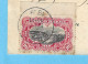 Timbre Type Mols-Congo Belge Unilingue-1909 10c Carmin-N°51-Cachet "Boma-1909"-Magasin D'une Station Du Haut-Congo - Storia Postale