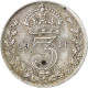 Grande-Bretagne, George V, 3 Pence, 1916, Londres, Argent, TTB, KM:813 - F. 3 Pence