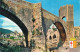 54599. Postal BESALU (Gerona) 1976. Fechador  A.P. Agencia Postal. Vista Puente Romanico Y Rio Fluvia - Brieven En Documenten