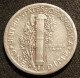 USA - ETATS-UNIS - 10 CENTS 1943 D - Argent - Silver - Mercury Dime - KM 140 - 1916-1945: Mercury (Mercure)