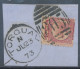 GB QV ½d Plate 4 (B?, Imperforated And/or Cut At Left (very Broad Margin) And At Right – Very Rare And Curious - Without - Used Stamps