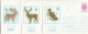 PS 771/1981 - Mint, ЕXPO'81: Hunting Animals, Full Complete Ot 27 Covers, Post. Stationery - Bulgaria(5 Scan) - Omslagen