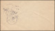 Dänemark Umschlag Krone Mit Zepter Und Schwert 4 Öre Blau, KJOBENHAVN 16.3.1898 - Enteros Postales
