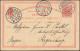 Dänemark Postkarte P 129 Christian IX. 10 Öre, AARHUS 11.1.1906 Nach REGENSBURG - Enteros Postales