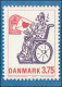 Dänemark Postkarte P 286 Zeichentrickfiguren 3,75 Kronen Kz. CP 5, ESSt 1992 - Enteros Postales