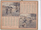 Calendrier Almanach 1910 - Braves Chasseurs -- Carte Des Chemins De Fer De L'isere - Grand Format : 1901-20
