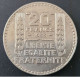 20 Francs Turin Argent 1933 - 20 Francs