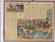 Calendrier Almanach Complet 1908 -pas Sur Delc.- Estafette Poursuivi Par Des Cavaliers Ennemis - Oberthur Rennes - - Grand Format : 1901-20