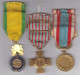 Lot De 3 Médailles Guerre D' Algérie - Altri & Non Classificati