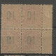 MAYOTTE N° 29A Dans Un Bloc De 4 NEUF** LUXE SANS CHARNIERE / Hingeless / MNH - Unused Stamps