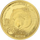 Niue, Elizabeth II, 2-1/2 Dollars, Wombat, 2018, Or, FDC - Niue
