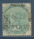 INDE ANGLAISE , Timbre De Service , 4 A. , Surchargé " Service " , 1867 - 1873 , N° YT 21 , µ - 1858-79 Compañia Británica Y Gobierno De La Reina