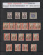 SARRE - SAARGEBIET - 19 Timbres Neufs ** & *  - Entre Les N° 36 Et 60 De 1920/1921  - 2 Scan - Unused Stamps