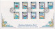 Guernsey Set On 4 FDCs - Schiffe