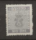 1858 MNG Sweden Mi 8 - Unused Stamps