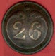 ** LOT  2  BOUTONS  N° 26  G. M. ** - Knoppen