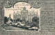 Ansichtskarte Rathenow Passepartout Denkmal - Kreishaus 1902 - Rathenow