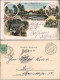 Ansichtskarte Litho AK Kleinmachnow Gartenrestaurant, Alte Mühle, Etc 1900 - Kleinmachnow