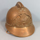 CASQUE DES SAPEURS-POMPIERS DE LA VILLE DE CHATEAUNEUF EN T 1885 1895 1900 - Helme & Hauben